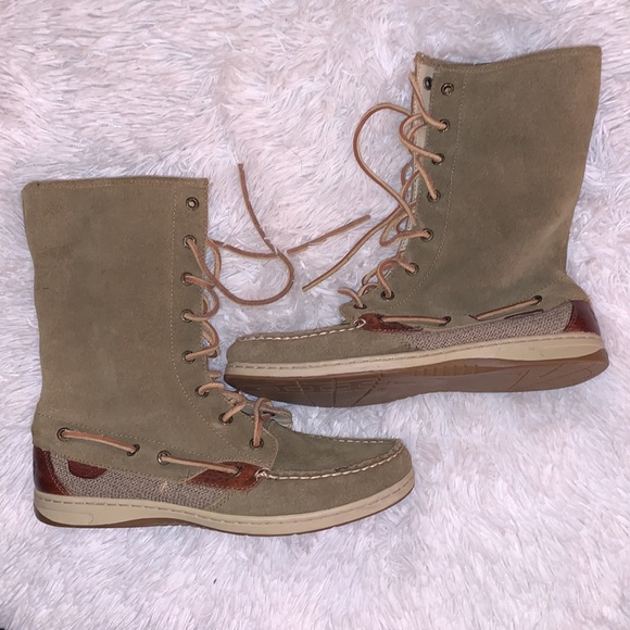 🤎WOMEN’S SPERRY TOP SIDER HIKERFISH LACE UP BOOTS🤎 - Picture 2 of 14